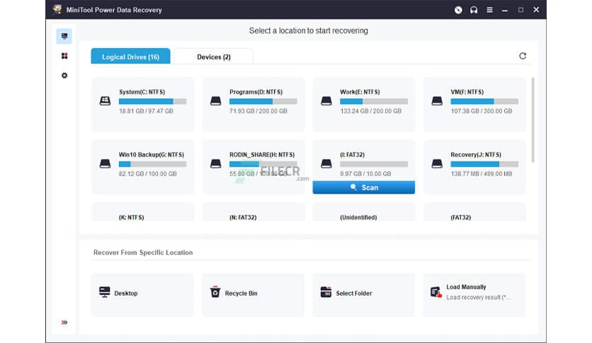 MiniTool Power Data Recovery Personal 11.8 Download - FileCR