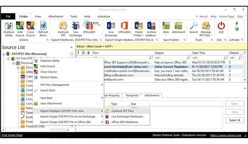 Shoviv Outlook Suite 20.1 Free Download - Filecr
