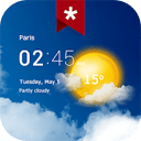 Transparent Clock and Weather Pro 6.80.1
