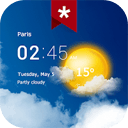 Transparent Clock and Weather Pro 8.99.6