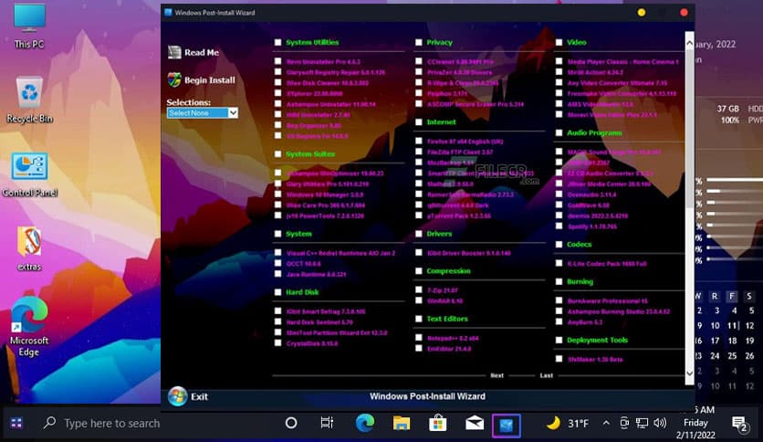 Windows 10 Pro Black Edition 1
