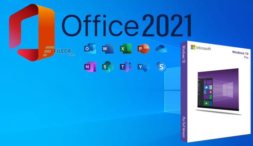 Windows 10 Professional 2024 With Office 2021 Pre-Activated - FileCR