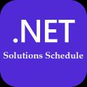 Solutions Schedule .NET 2024
