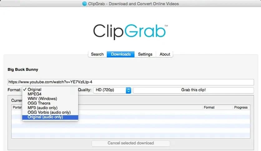 ClipGrab Download (Latest 2025) - FileCR