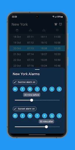 Sunrise and Sunset Times Mod APK Free Download - FileCR