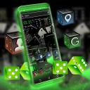3D Dice Neon Launcher Theme 2.8