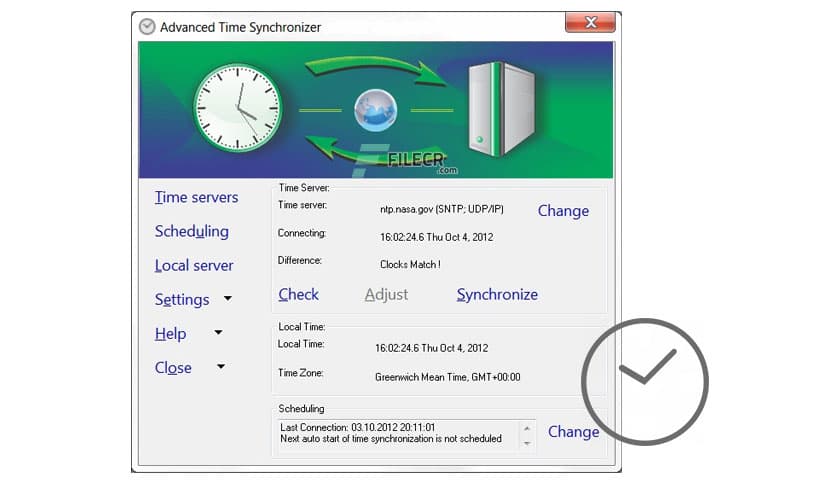 Advanced Time Synchronizer Industrial 4.3.0.814