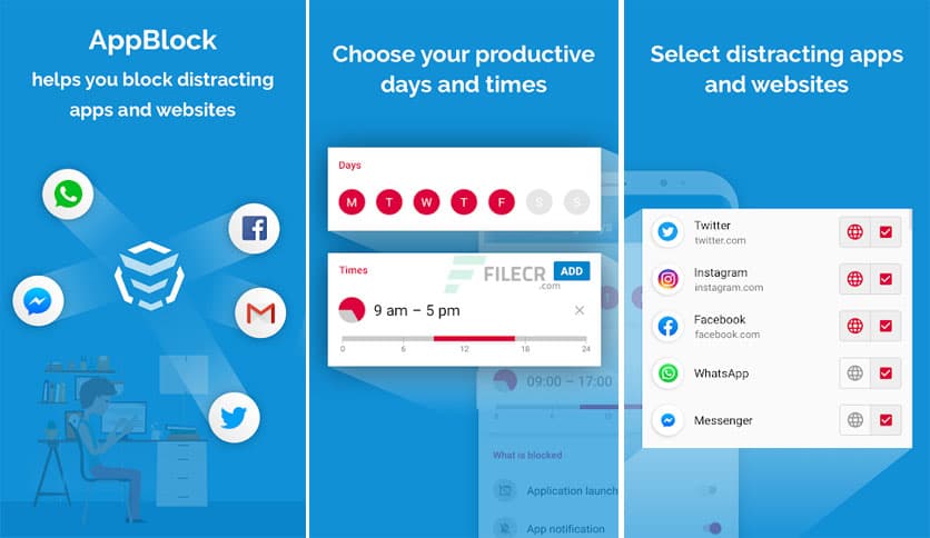 AppBlock - Block Apps & Sites 7.11.0 Pro APK - FileCR