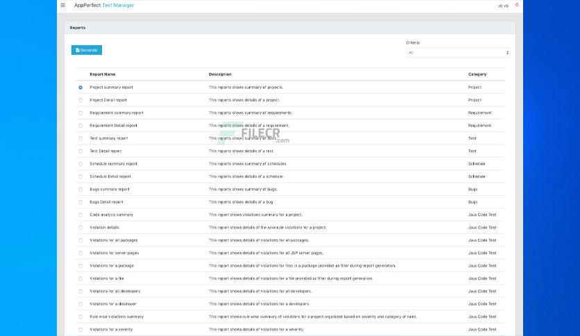 AppPerfect Test Manager 16.0.0.20220323-68 Download - FileCR