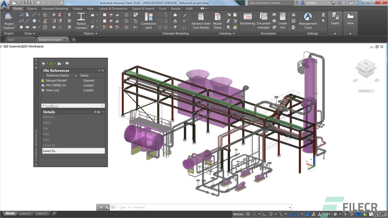 Autodesk Advance Steel 2025.0.1 Free Download FileCR