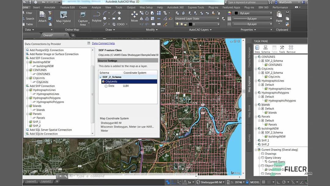 Autodesk AutoCAD Map 3D 2025.0.1 Free Download FileCR