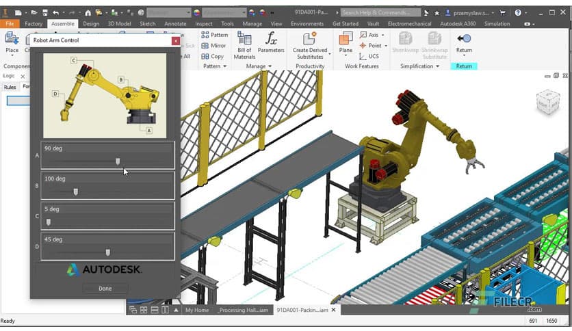Autodesk Factory Design Utilities 2024 Free Download - FileCR