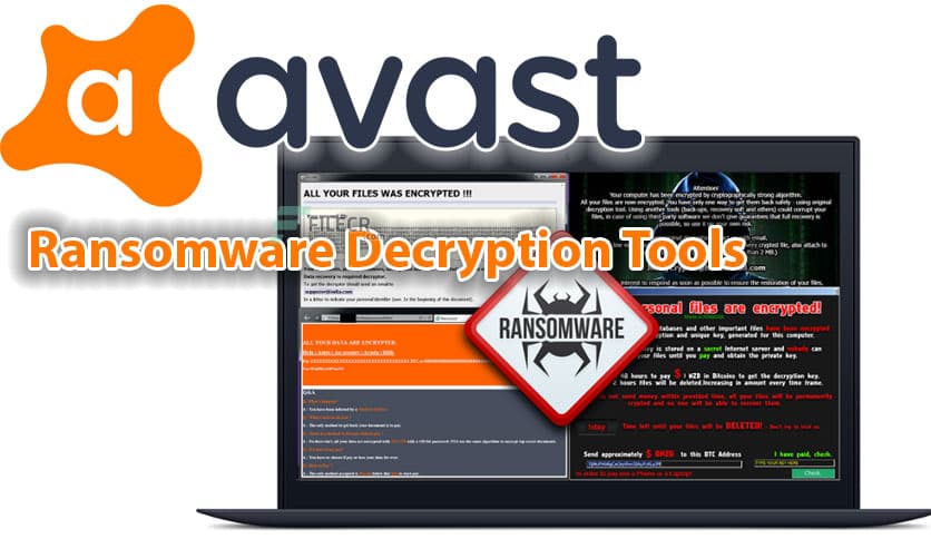Avast Ransomware Decryption Tools 1.0.0.823 - FileCR