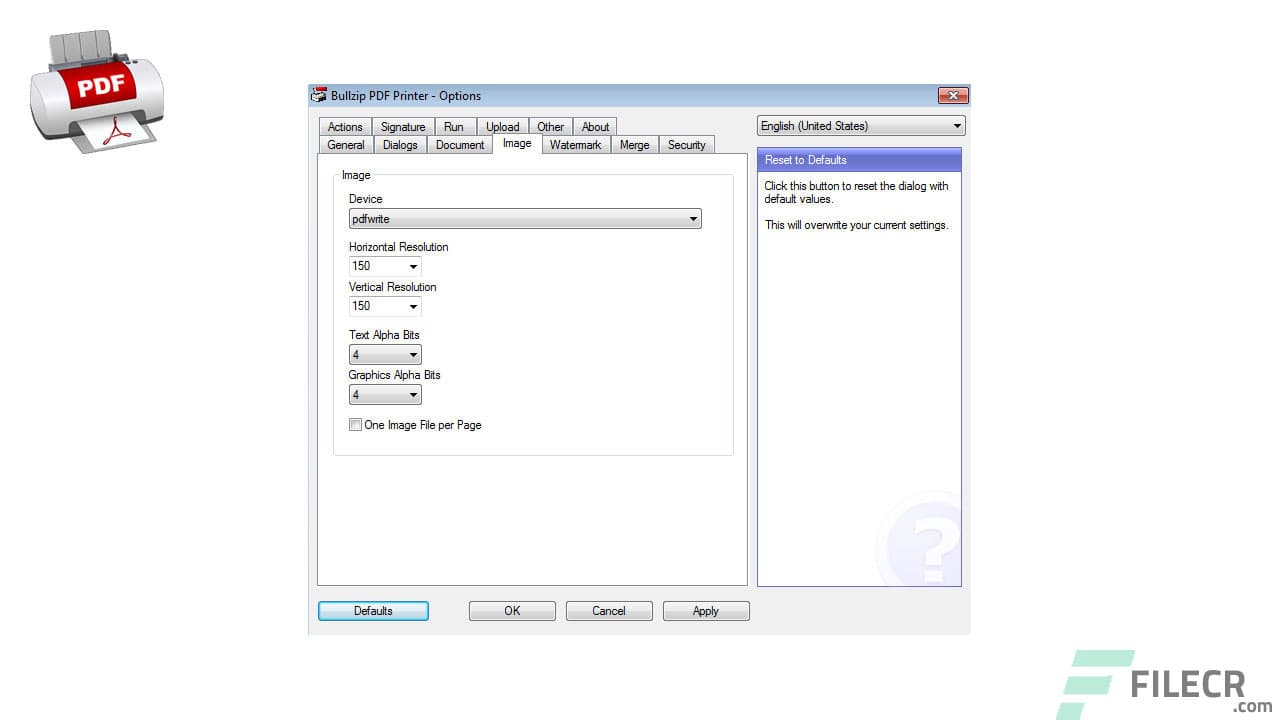 Bullzip PDF Printer Expert 2025.2.0.2990 Free Download - FileCR