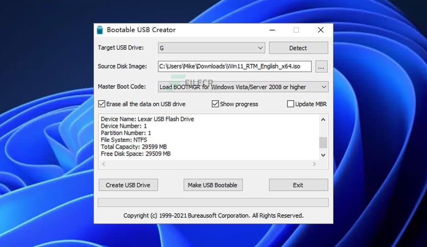 Bootable USB Creator Pro 2.01 Download - FileCR