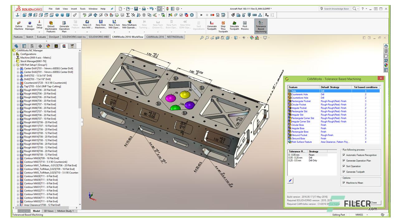 CAMWorks 2025 SP4 for SolidWorks Free Download FileCR
