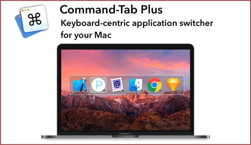 Command-Tab Plus 2.6 for MacOS Free Download - FileCR