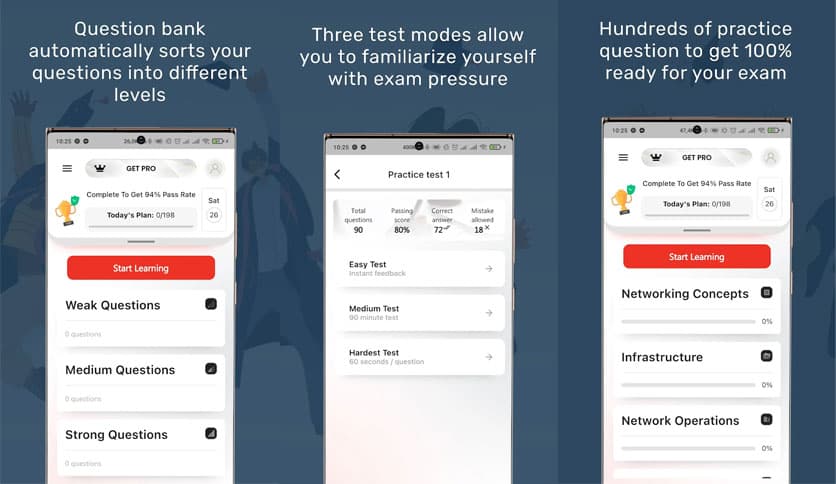 CompTIA Network+ Practice Test v3.5.0 Pro APK - FileCR