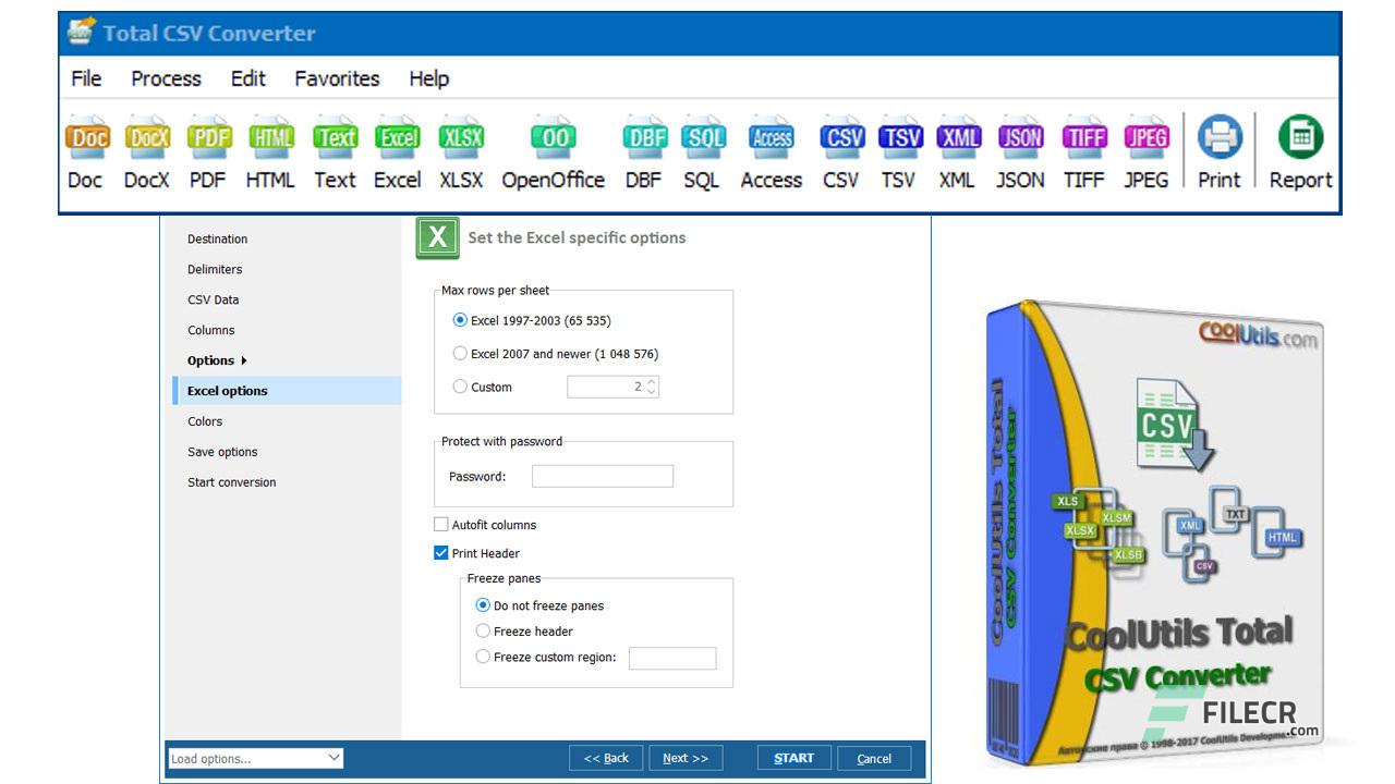 CoolUtils Total CSV Converter 4.2.0.26 - FileCR
