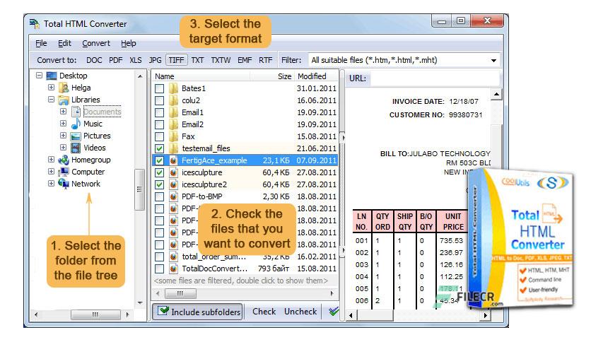Coolutils Total HTML Converter 5.1.0.133 - FileCR