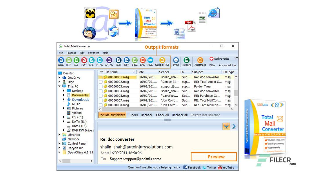Coolutils Total Mail Converter 6.2.0.117 - FileCR