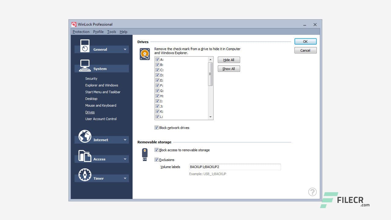 WinLock Professional 8.47 Full Version Free Download - FileCR