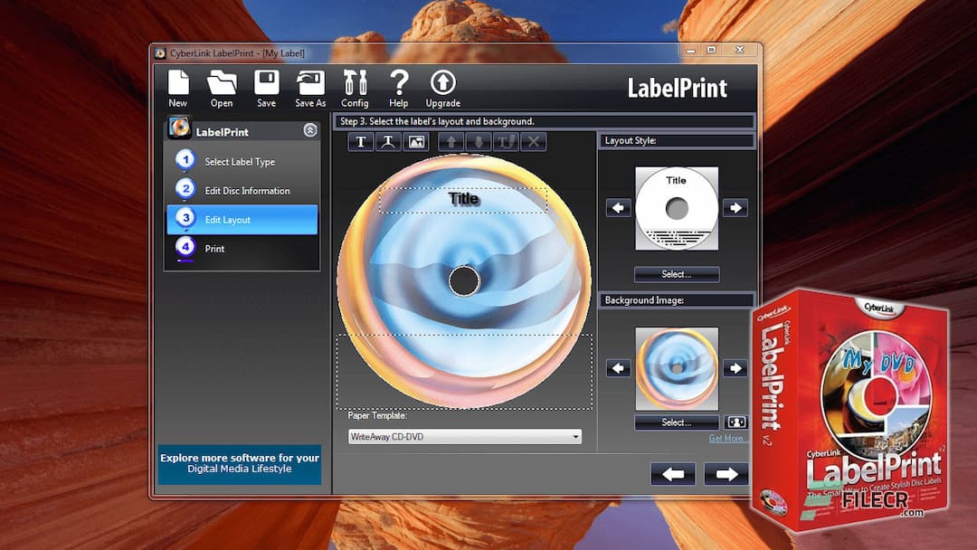 CyberLink LabelPrint 2.5.0.13602 Free Download - FileCR