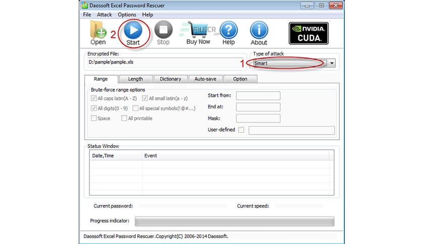 Daossoft Excel Password Rescuer 7.0.1.1 - FileCR