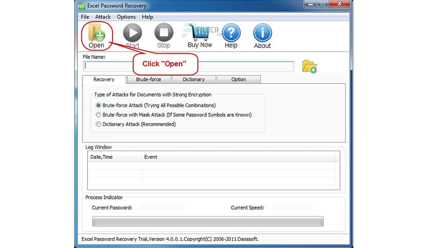 Daossoft Excel Password Rescuer 7.0.1.1 - FileCR