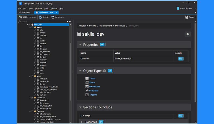 dbForge Documenter for MySQL Professional 10.0.225 Free Download - FileCR
