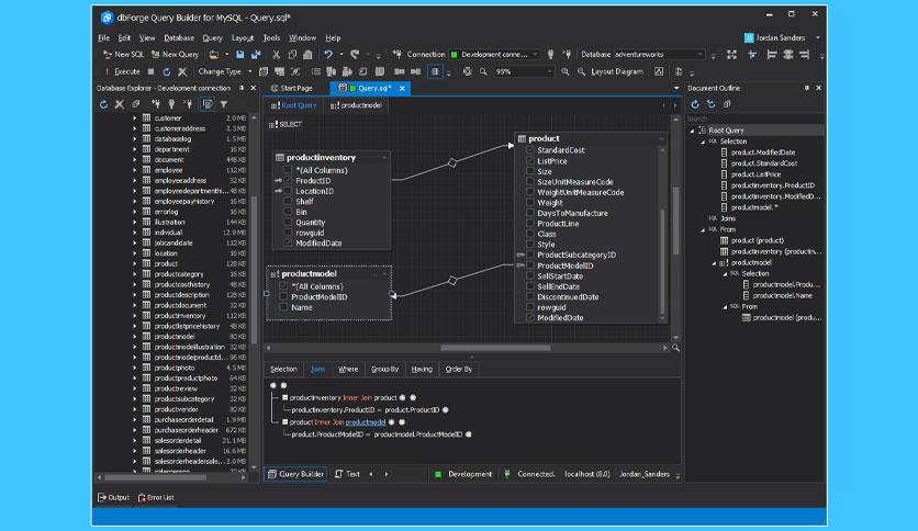 dbForge Query Builder for MySQL 10.0.225 Free Download - FileCR