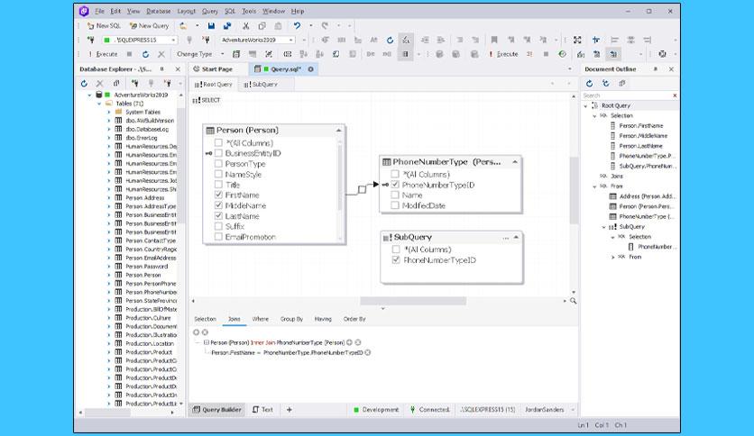 dbForge Query Builder for SQL Server 4.2.35 Download - FileCR