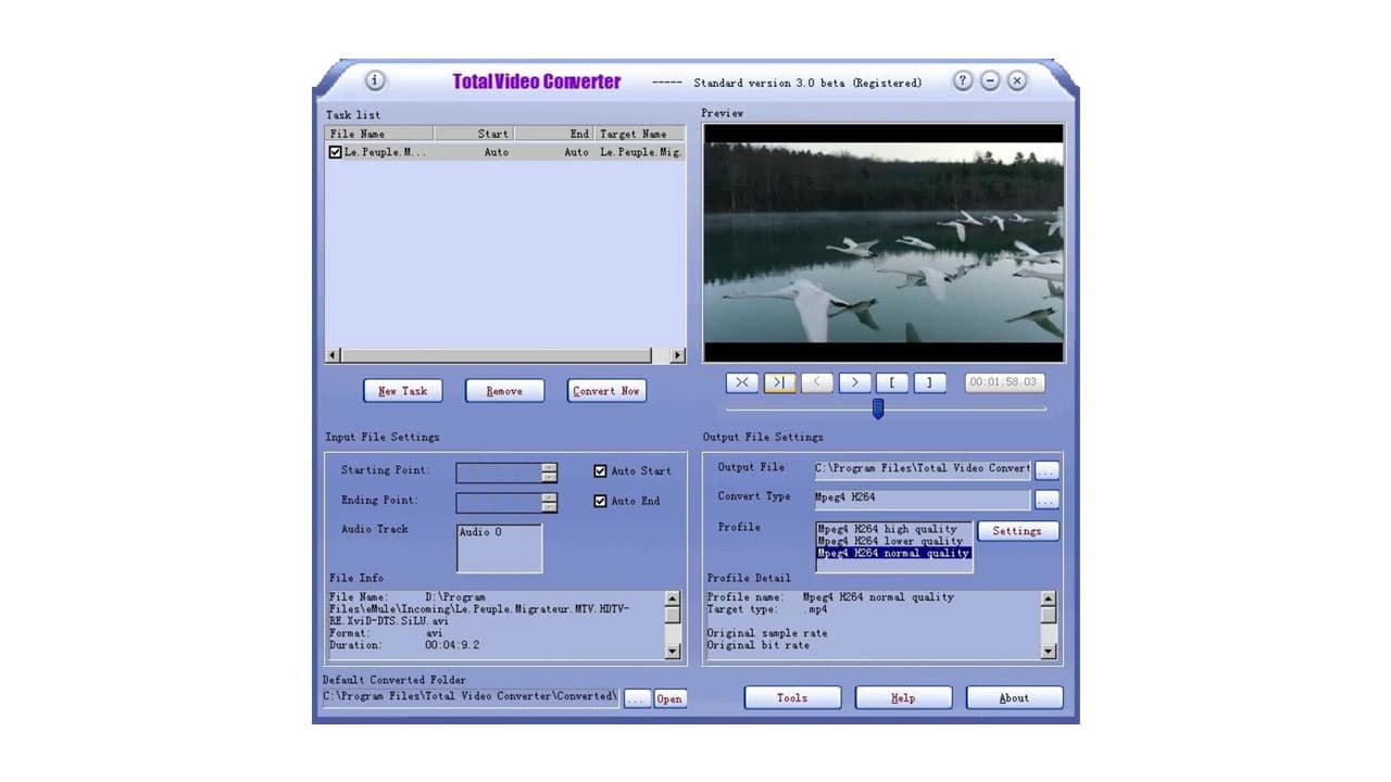 EffectMatrix Total Video Converter HD 3.71 - FileCR