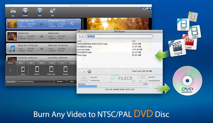 Effectmatrix Total Video Converter Pro: DVD 5.2.1 for MacOS Download ...