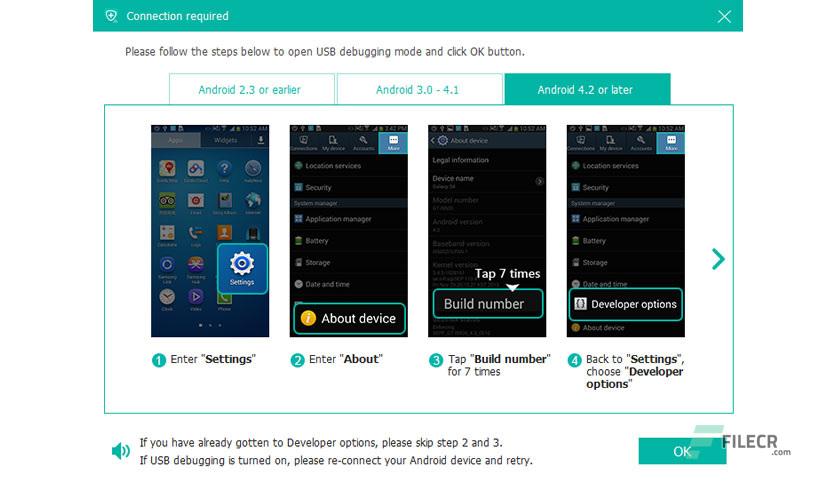 FoneLab Android Data Recovery 3.1.50 Free Download - FileCR