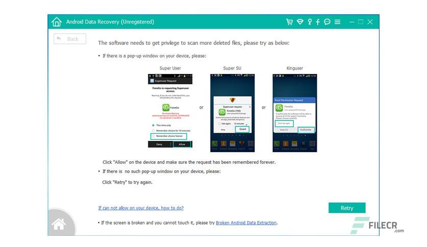 FoneLab Android Data Recovery 3.1.50 Free Download - FileCR