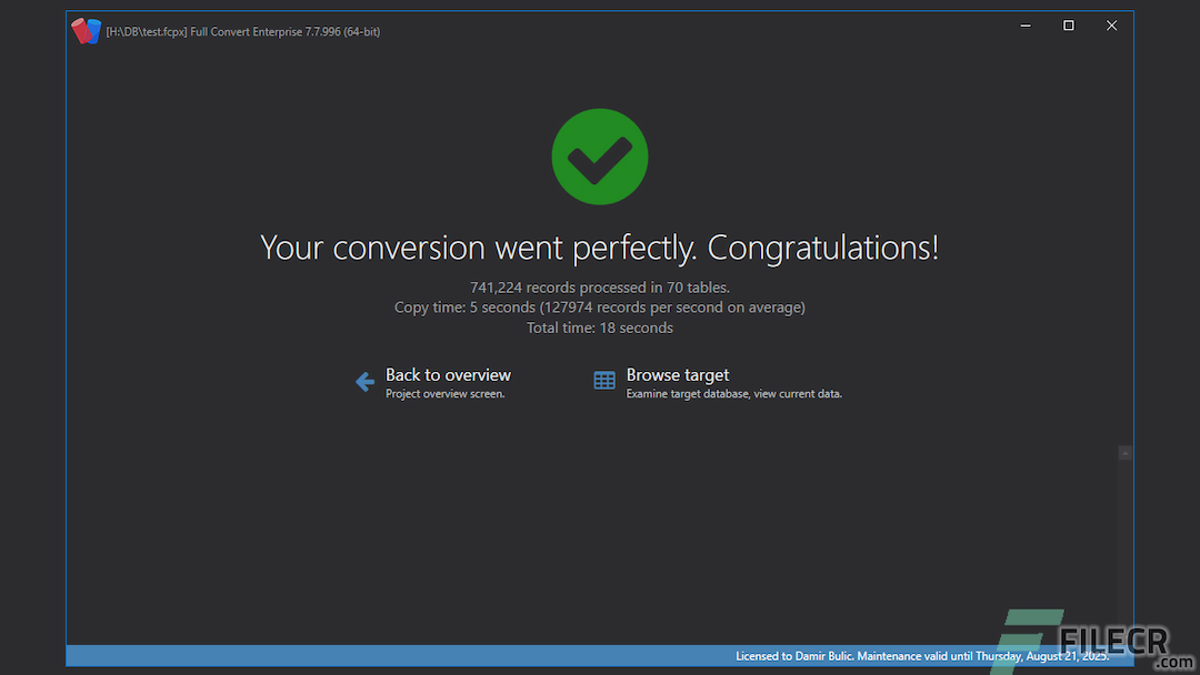 Full Convert Ultimate 25.12.1693 Free Download - FileCR