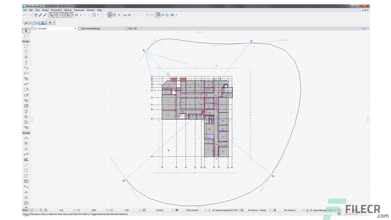 GRAPHISOFT ArchiCAD 28.1.1.4100 - FileCR