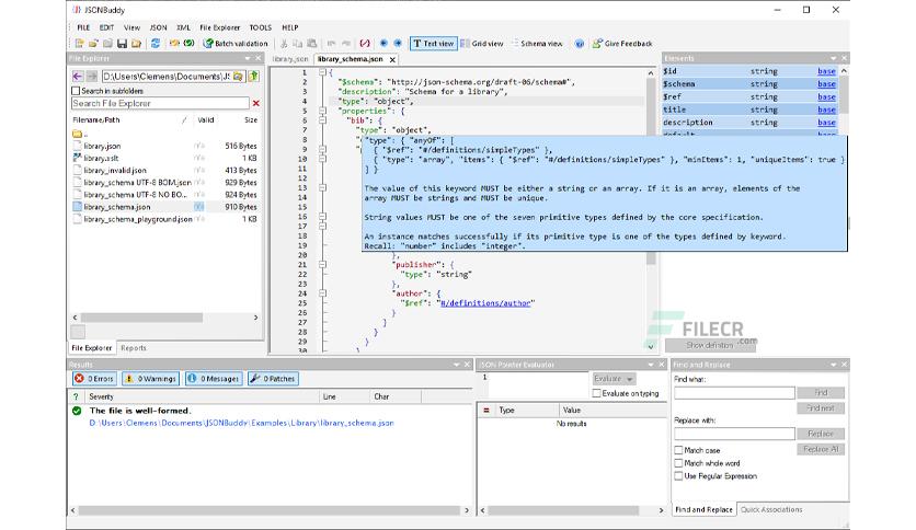 JSON Buddy 7.4.4 Free Download - FileCR