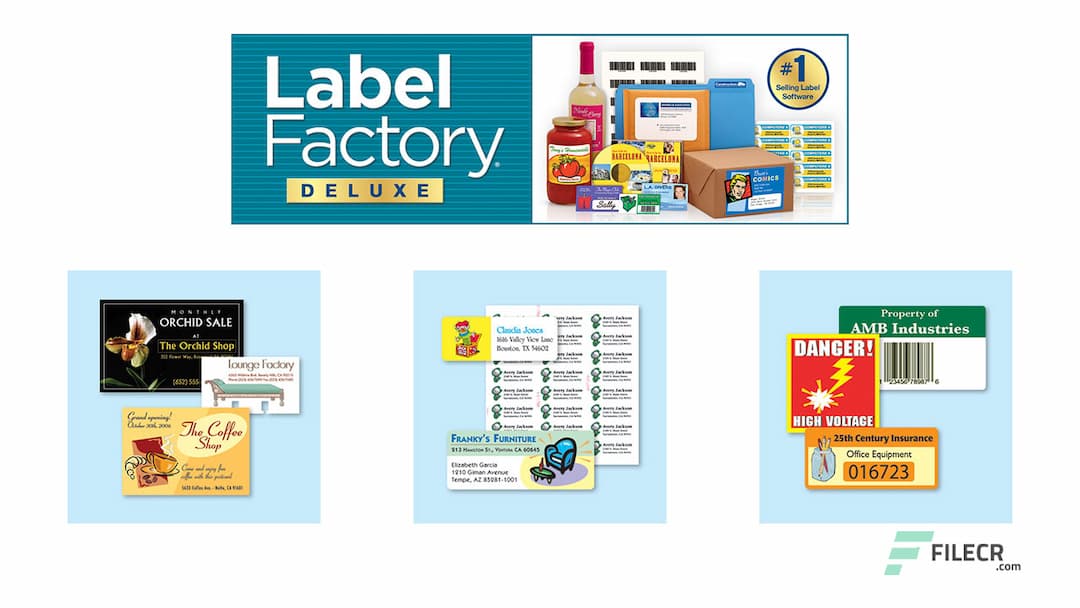 Label Factory Deluxe 4.0.0.5 Free Download - FileCR