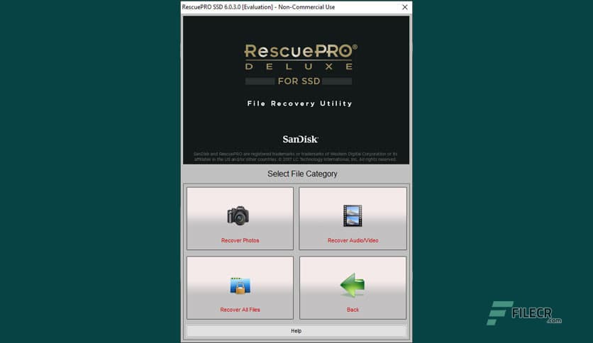LC Technology RescuePRO SSD 7.0.2.3 - FileCR