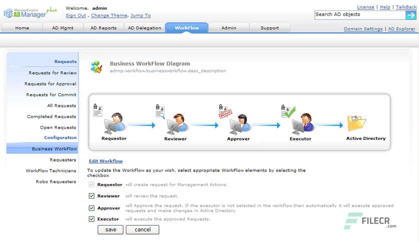 ManageEngine ADManager Plus 7.0.0 Build 7062 Professional - FileCR