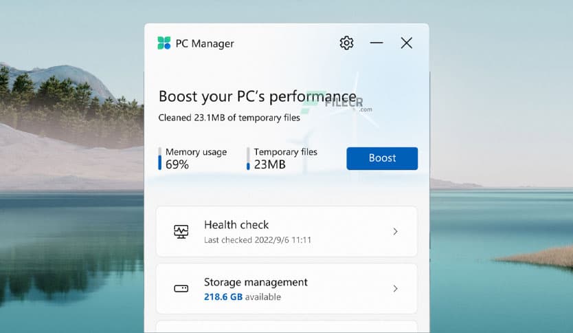 Microsoft PC Manager Download (Latest 2026) - FileCR