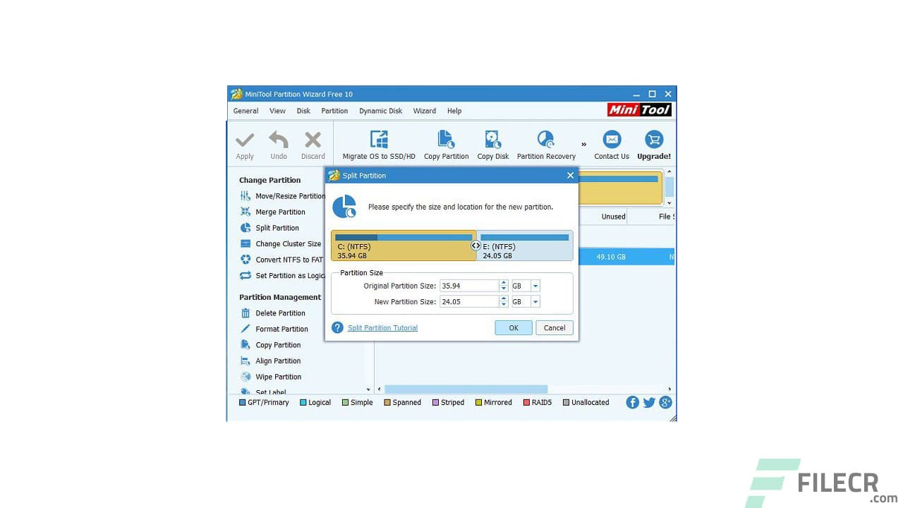 MiniTool Partition Wizard 12.8 Pro Ultimate - FileCR