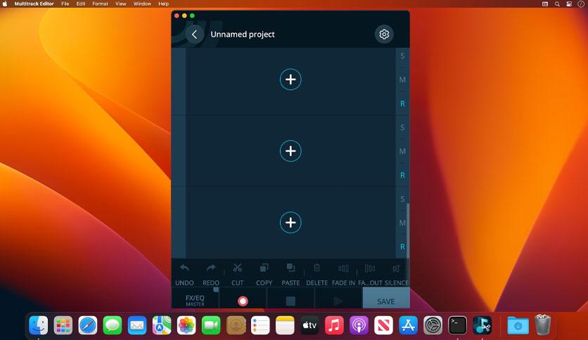 Multitrack Editor 1.0.8 for MacOS Free Download - FileCR