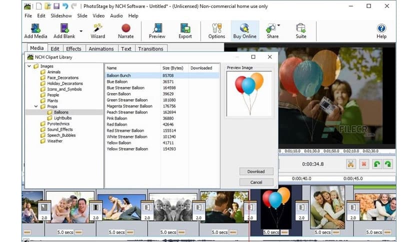 NCH PhotoStage Professional 12.15 Free Download - FileCR