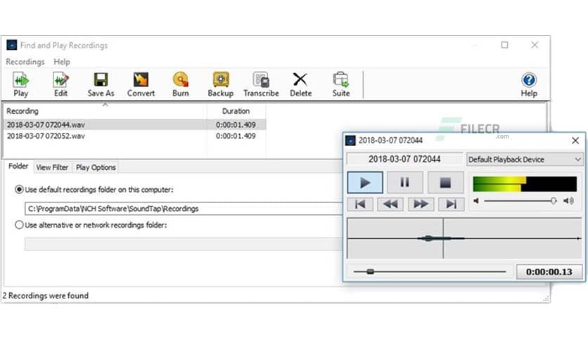NCH SoundTap 11.06 - FileCR