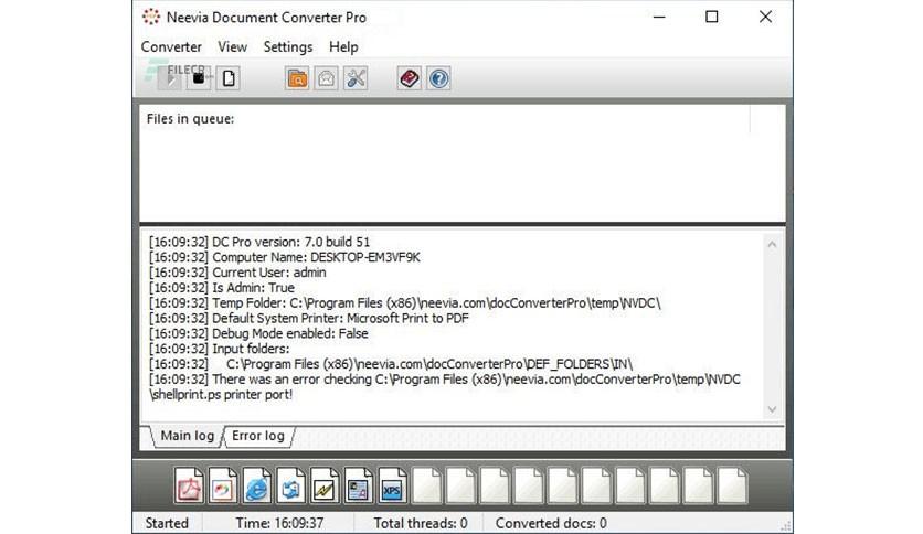 Neevia Document Converter Pro 7.6.0.272 Download - FileCR