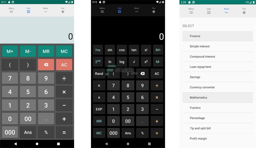 OneCalc+ All-in-one Calculator 2.3.0 APK Download - FileCR