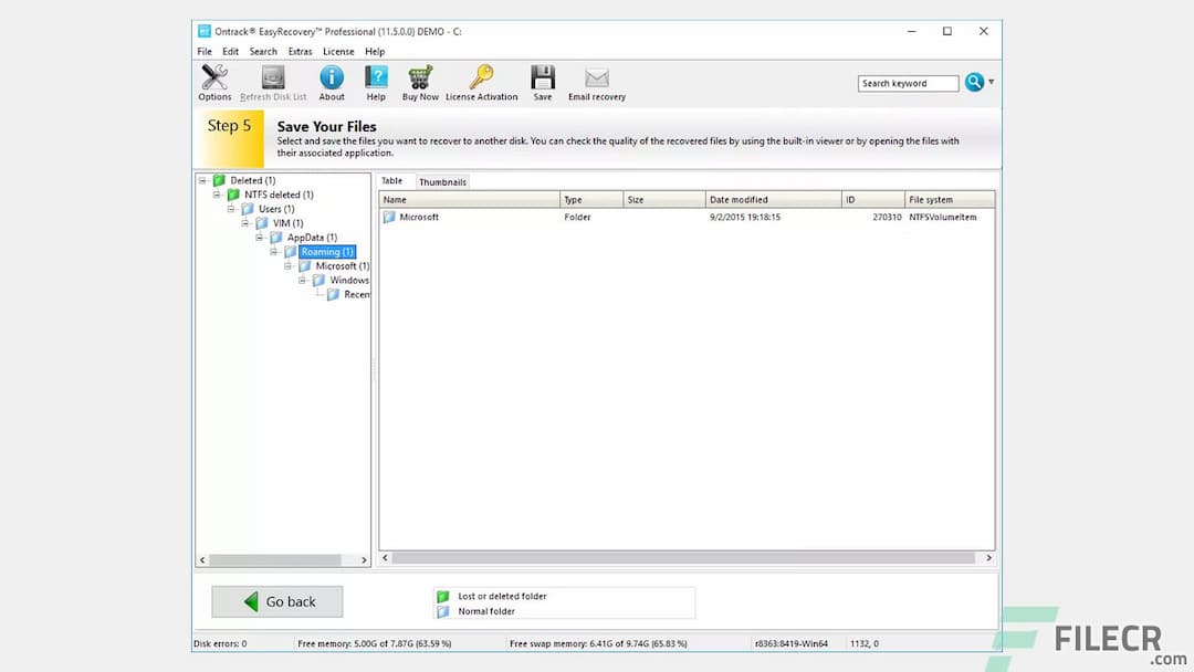 Ontrack EasyRecovery 16.0.0.8 - FileCR
